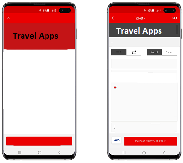 Travel app development